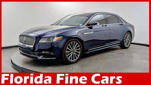 used 2017 Lincoln Continental car, priced at $18,699