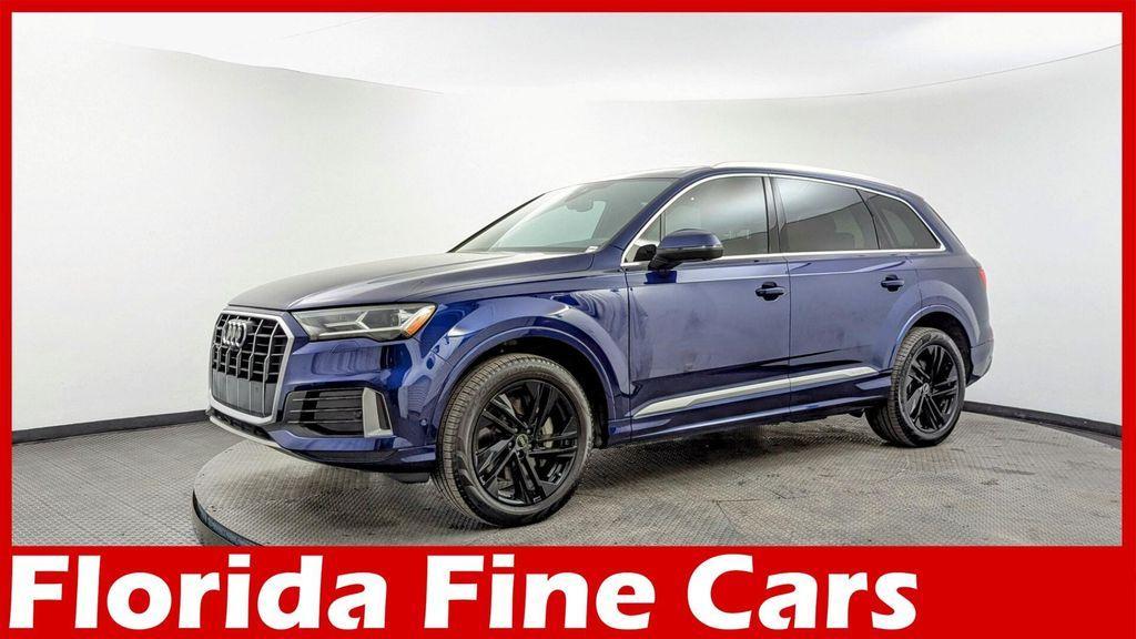 used 2021 Audi Q7 car, priced at $27,799