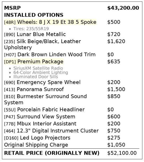 used 2021 Mercedes-Benz GLC 300 car, priced at $19,299