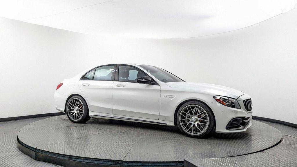 used 2021 Mercedes-Benz AMG C 63 car, priced at $44,499