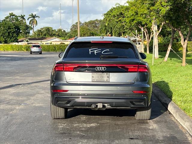 used 2021 Audi Q8 car, priced at $37,999