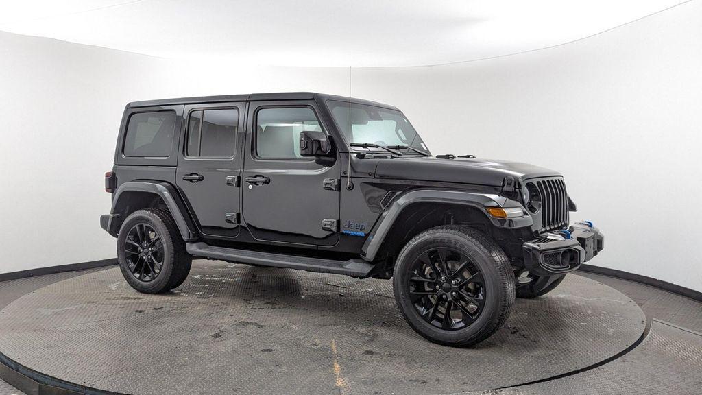 used 2021 Jeep Wrangler Unlimited 4xe car, priced at $33,299