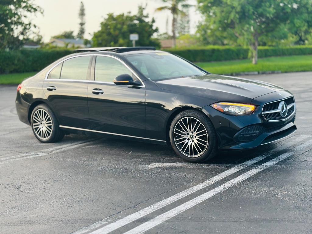 used 2024 Mercedes-Benz C-Class car, priced at $35,999
