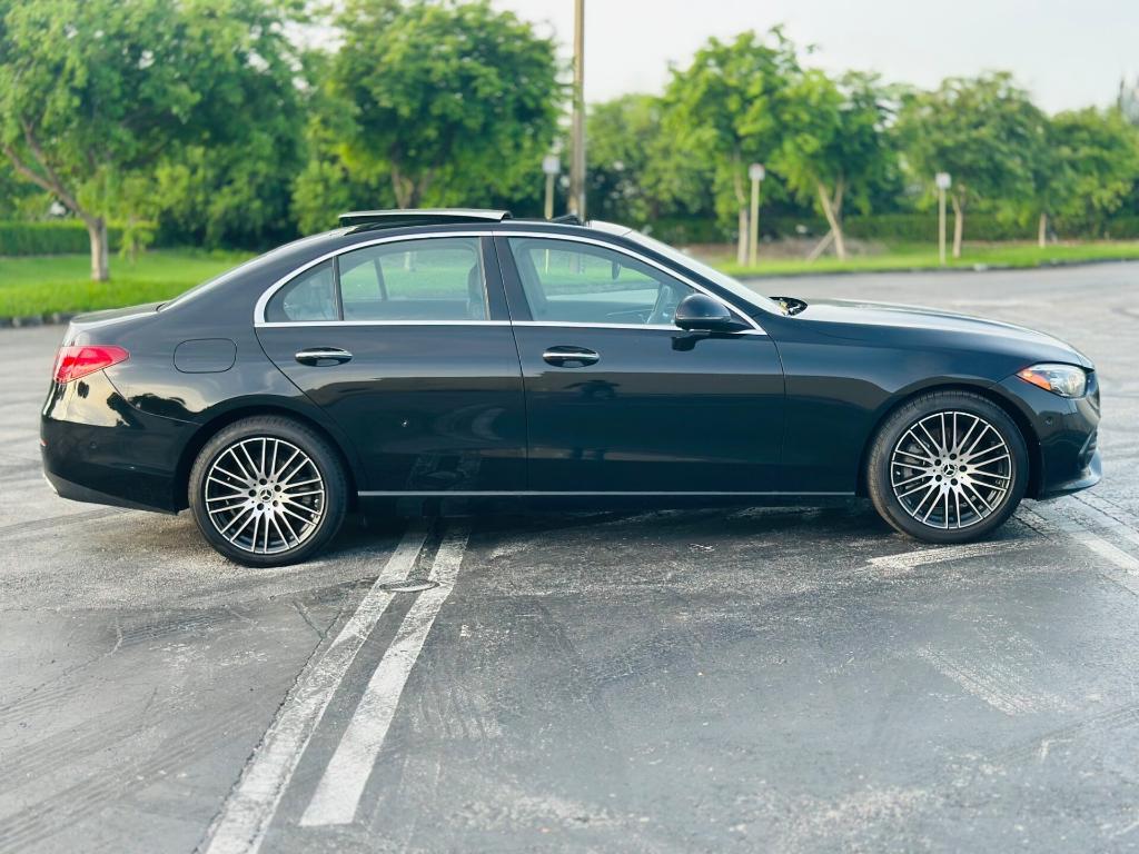 used 2024 Mercedes-Benz C-Class car, priced at $35,999