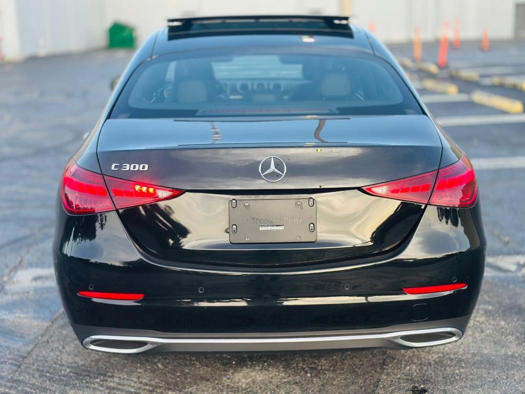 used 2024 Mercedes-Benz C-Class car, priced at $35,999