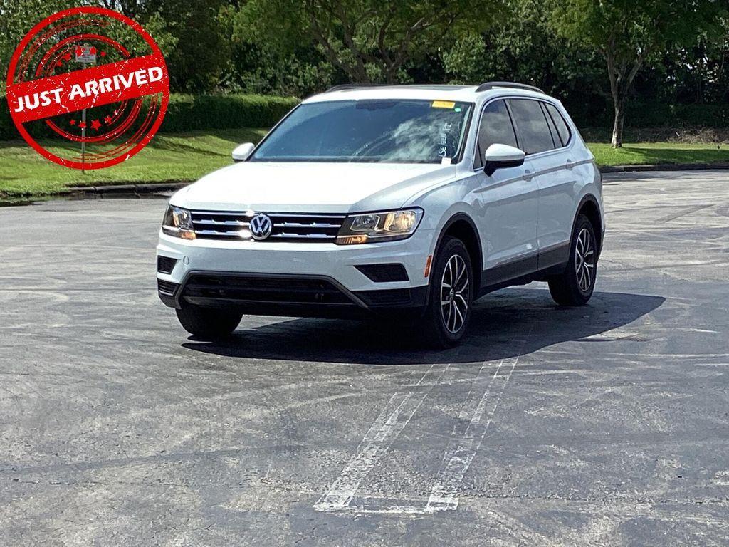used 2021 Volkswagen Tiguan car, priced at $18,499