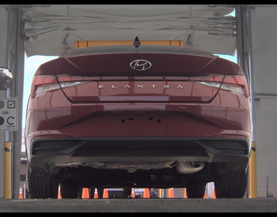 used 2023 Hyundai Elantra car, priced at $17,999