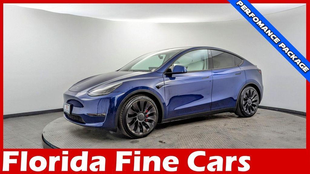 used 2022 Tesla Model Y car, priced at $33,499