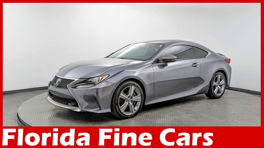 used 2016 Lexus RC 200t car, priced at $21,999