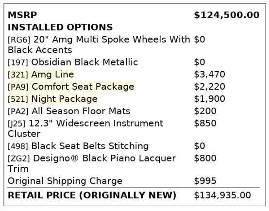 used 2019 Mercedes-Benz G-Class car, priced at $91,499
