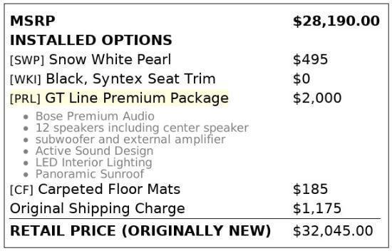 used 2025 Kia K5 car, priced at $21,899