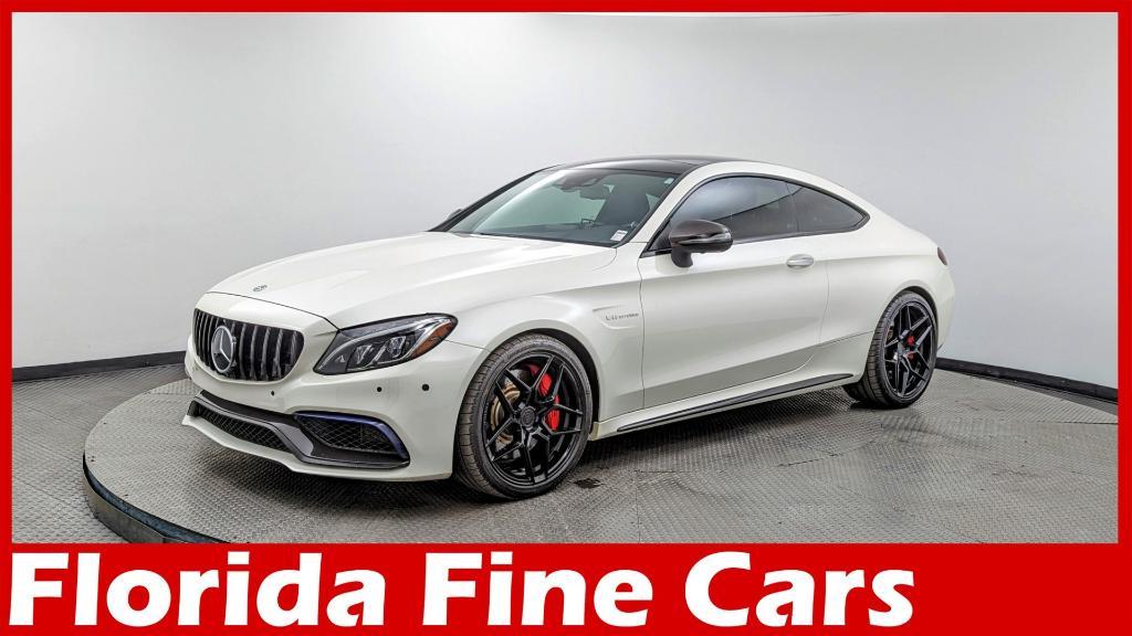 used 2017 Mercedes-Benz AMG C 63 car, priced at $47,399