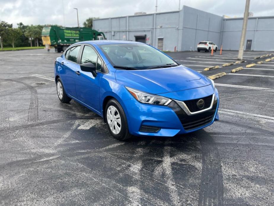 used 2021 Nissan Versa car, priced at $12,499