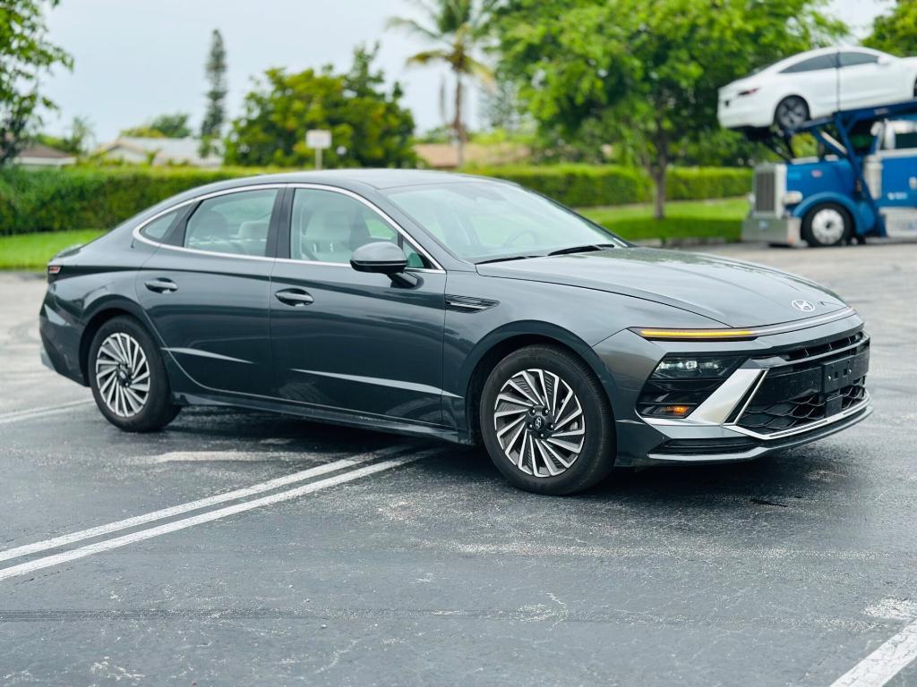 used 2024 Hyundai Sonata Hybrid car, priced at $24,499