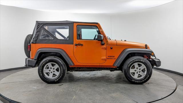 used 2015 Jeep Wrangler car, priced at $15,479