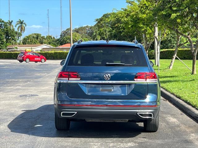 used 2021 Volkswagen Atlas car, priced at $17,599