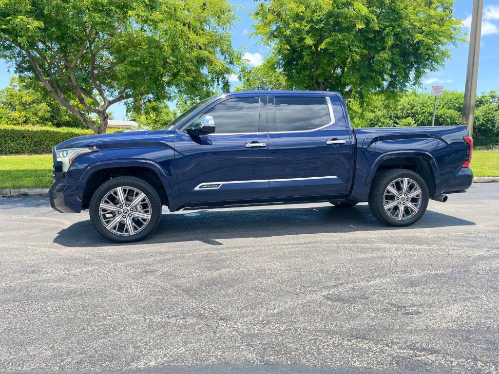 used 2022 Toyota Tundra Hybrid car, priced at $54,999
