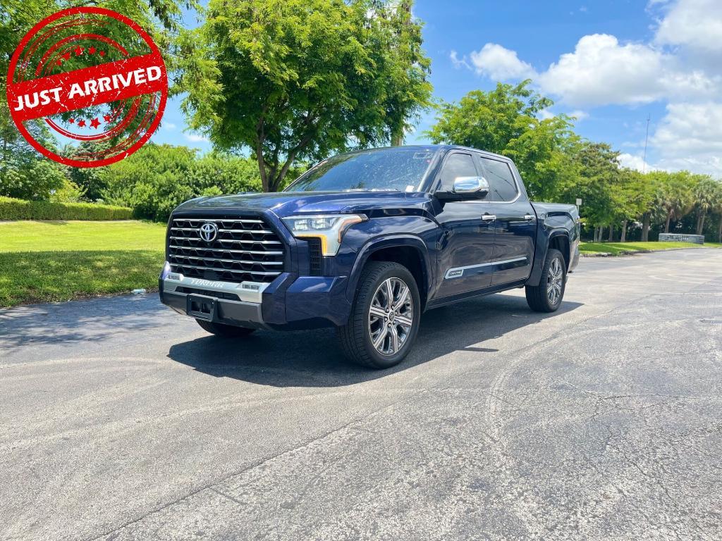 used 2022 Toyota Tundra Hybrid car, priced at $54,999