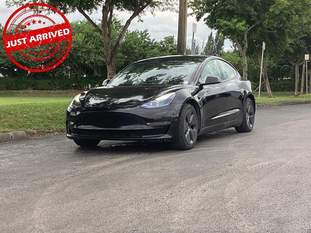 used 2022 Tesla Model 3 car, priced at $21,499
