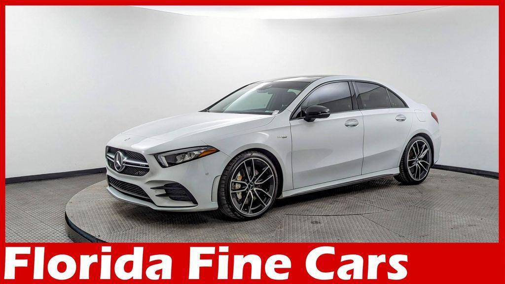 used 2020 Mercedes-Benz AMG A 35 car, priced at $29,699