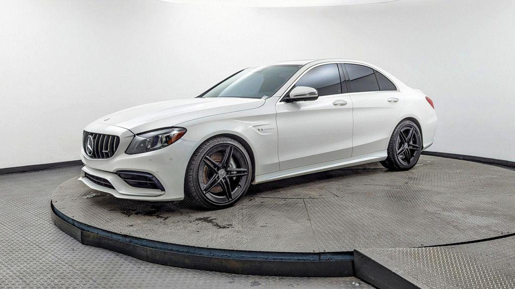 used 2020 Mercedes-Benz AMG C 63 car, priced at $45,999