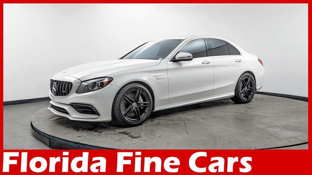used 2020 Mercedes-Benz AMG C 63 car, priced at $45,999