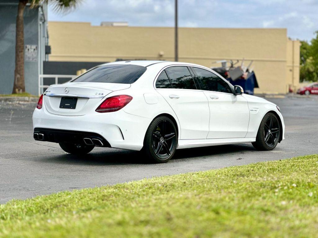 used 2020 Mercedes-Benz AMG C 63 car, priced at $45,999