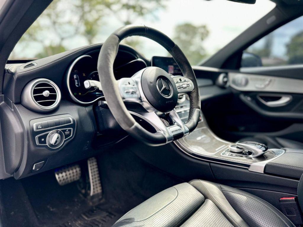 used 2020 Mercedes-Benz AMG C 63 car, priced at $45,999