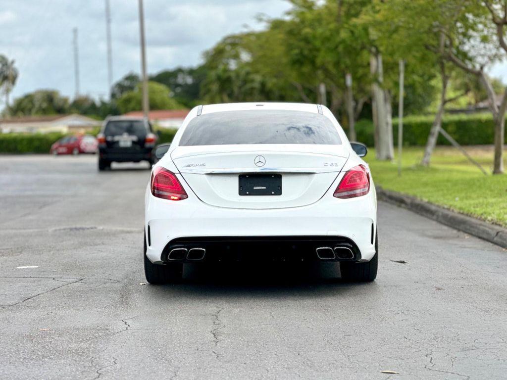 used 2020 Mercedes-Benz AMG C 63 car, priced at $45,999