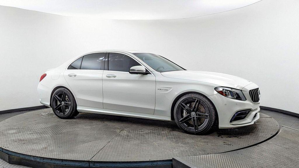 used 2020 Mercedes-Benz AMG C 63 car, priced at $45,999
