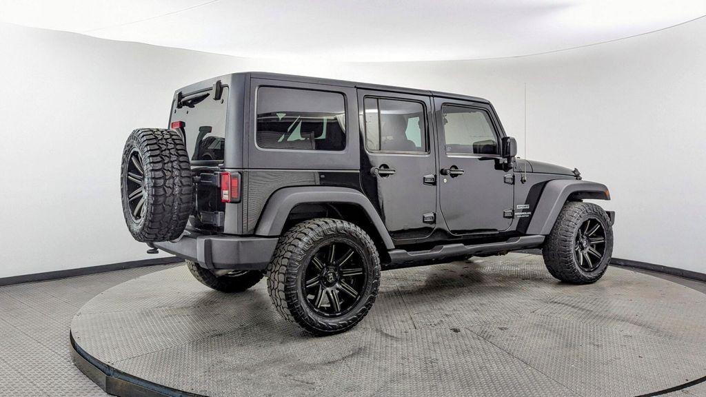 used 2017 Jeep Wrangler Unlimited car, priced at $17,999