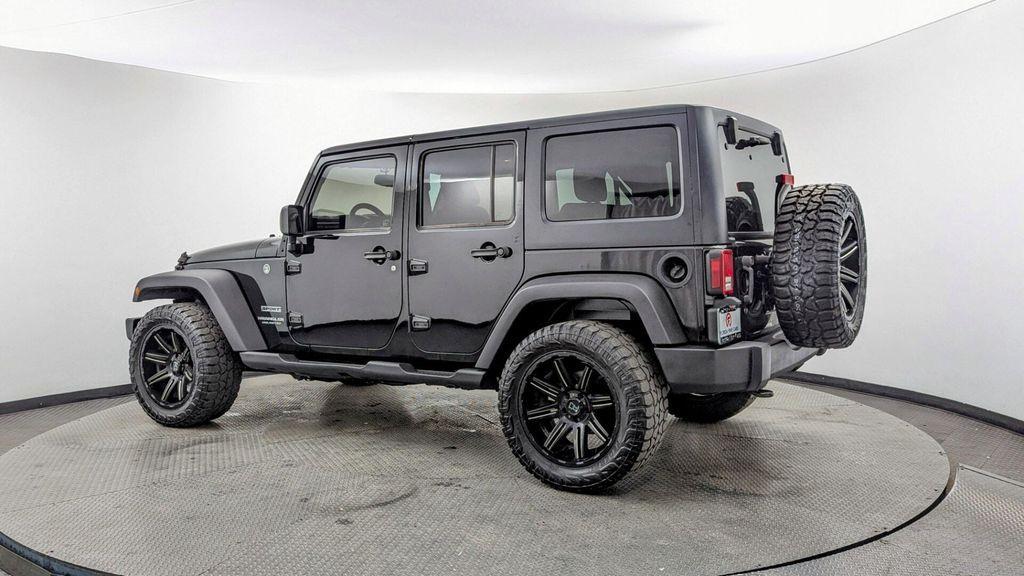 used 2017 Jeep Wrangler Unlimited car, priced at $17,999