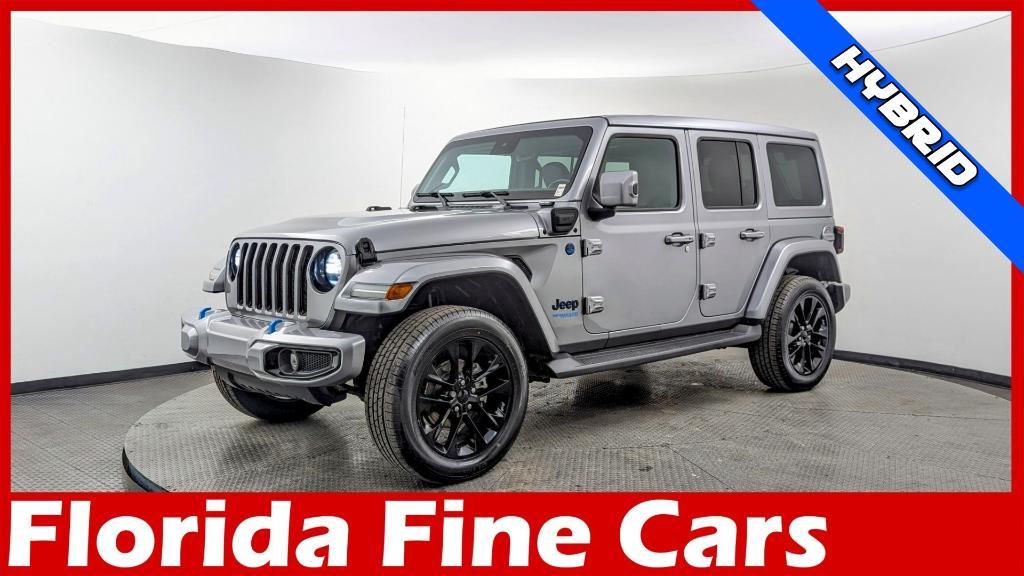 used 2021 Jeep Wrangler Unlimited 4xe car, priced at $30,999