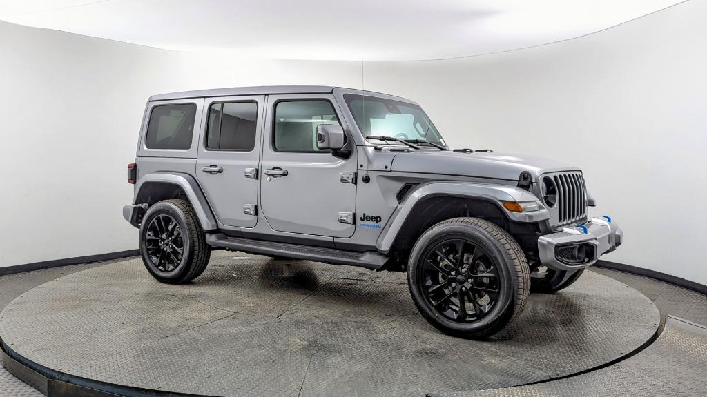 used 2021 Jeep Wrangler Unlimited 4xe car, priced at $30,999