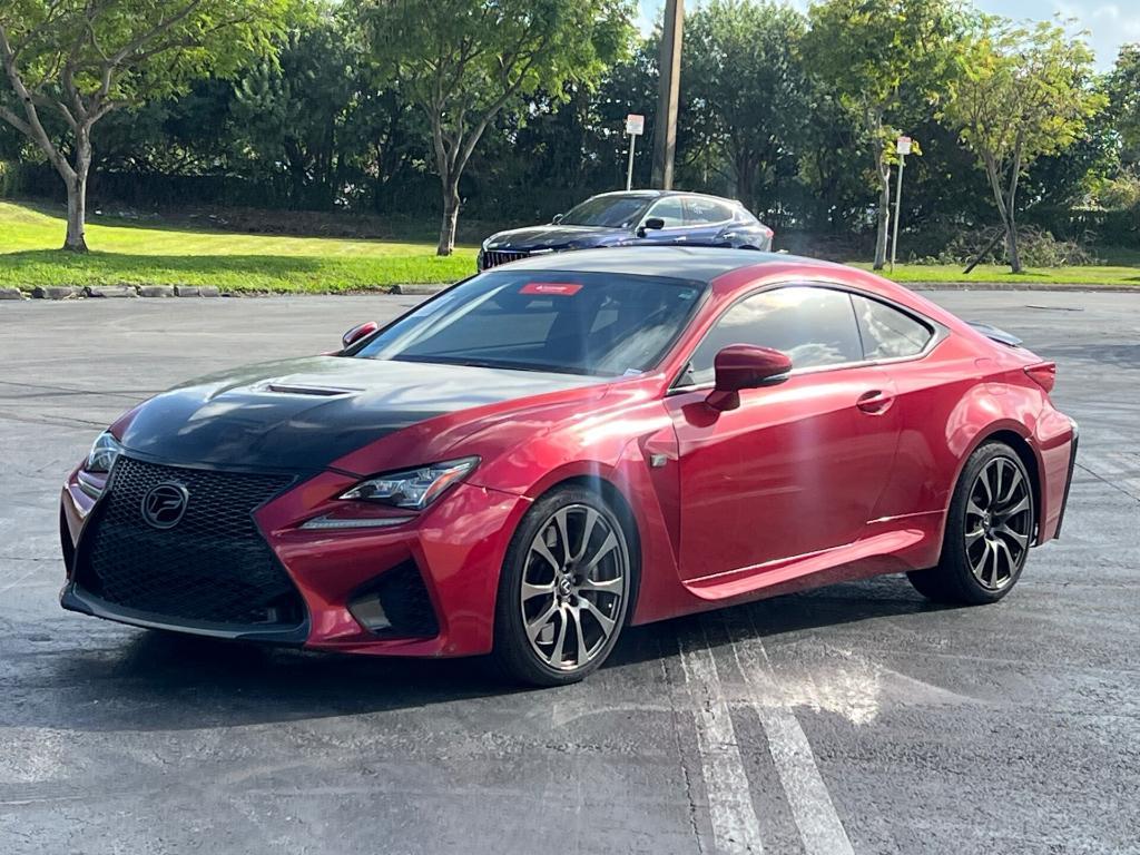 used 2015 Lexus RC F car, priced at $34,999