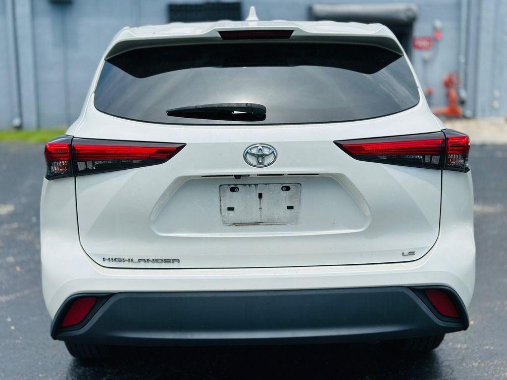 used 2021 Toyota Highlander car, priced at $21,999