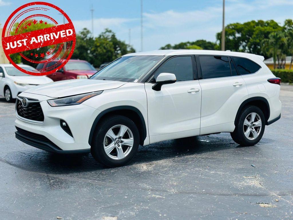used 2021 Toyota Highlander car, priced at $21,999