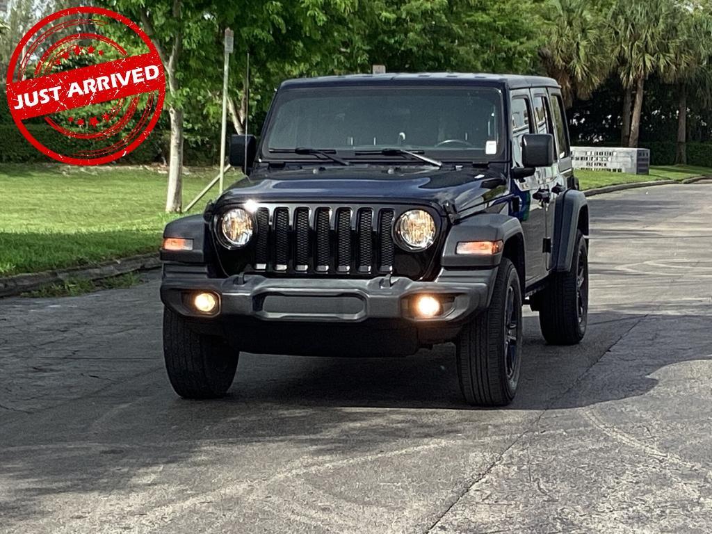 used 2022 Jeep Wrangler Unlimited car, priced at $27,994
