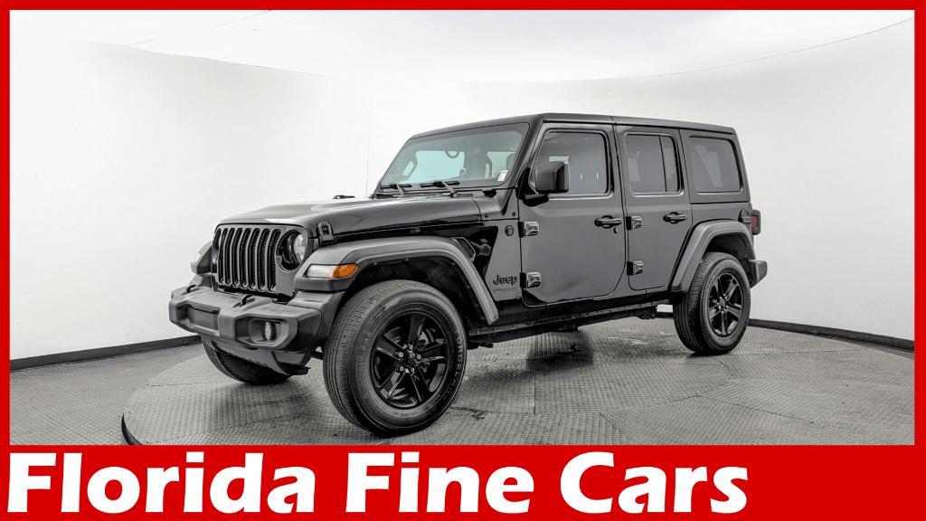used 2022 Jeep Wrangler Unlimited car, priced at $27,994