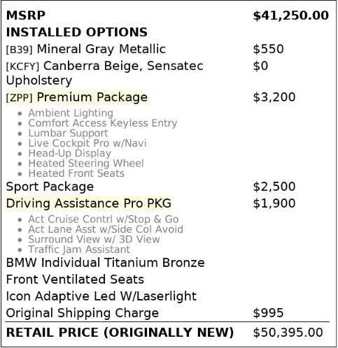 used 2021 BMW 330 car, priced at $22,299