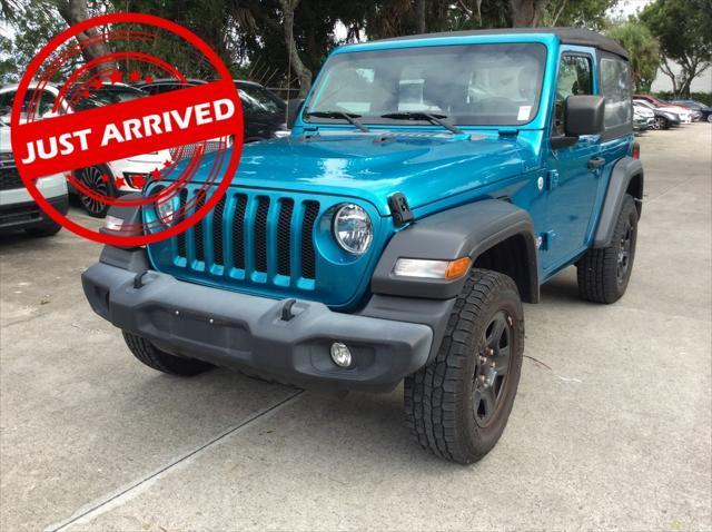 used 2019 Jeep Wrangler car, priced at $19,999