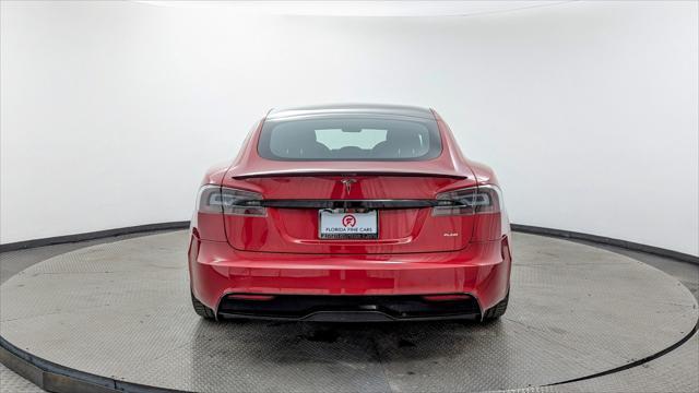 used 2021 Tesla Model S car, priced at $61,499