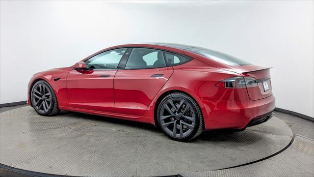 used 2021 Tesla Model S car, priced at $61,499