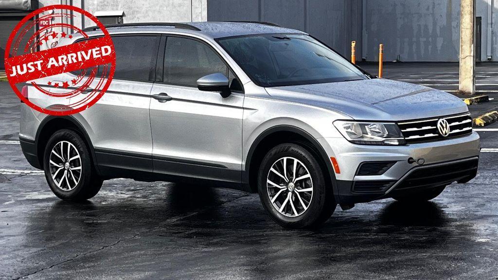 used 2021 Volkswagen Tiguan car, priced at $13,998