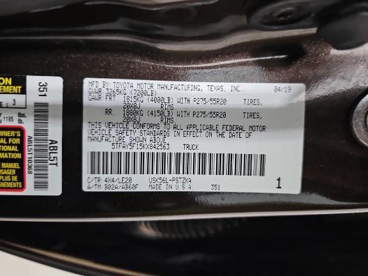 used 2019 Toyota Tundra car, priced at $33,999