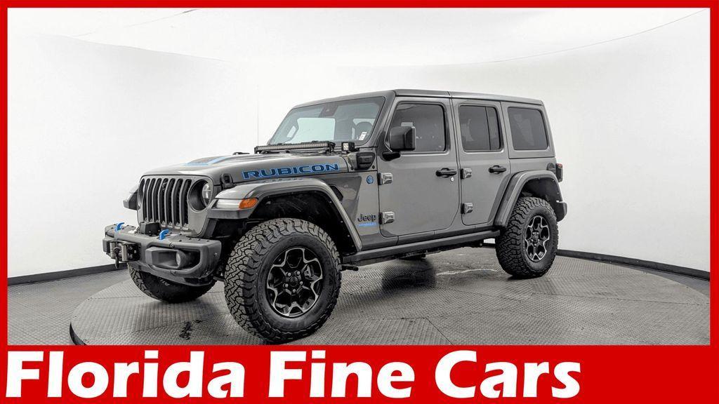 used 2021 Jeep Wrangler Unlimited 4xe car, priced at $29,997