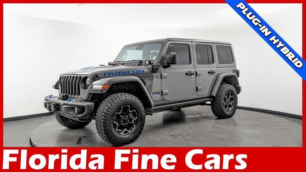 used 2021 Jeep Wrangler Unlimited 4xe car, priced at $30,499