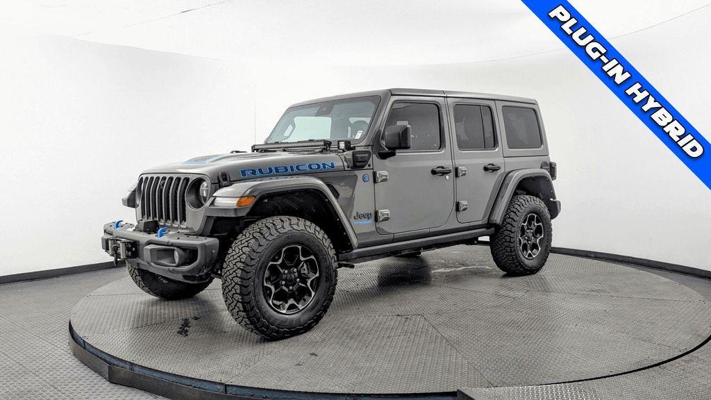 used 2021 Jeep Wrangler Unlimited 4xe car, priced at $30,499