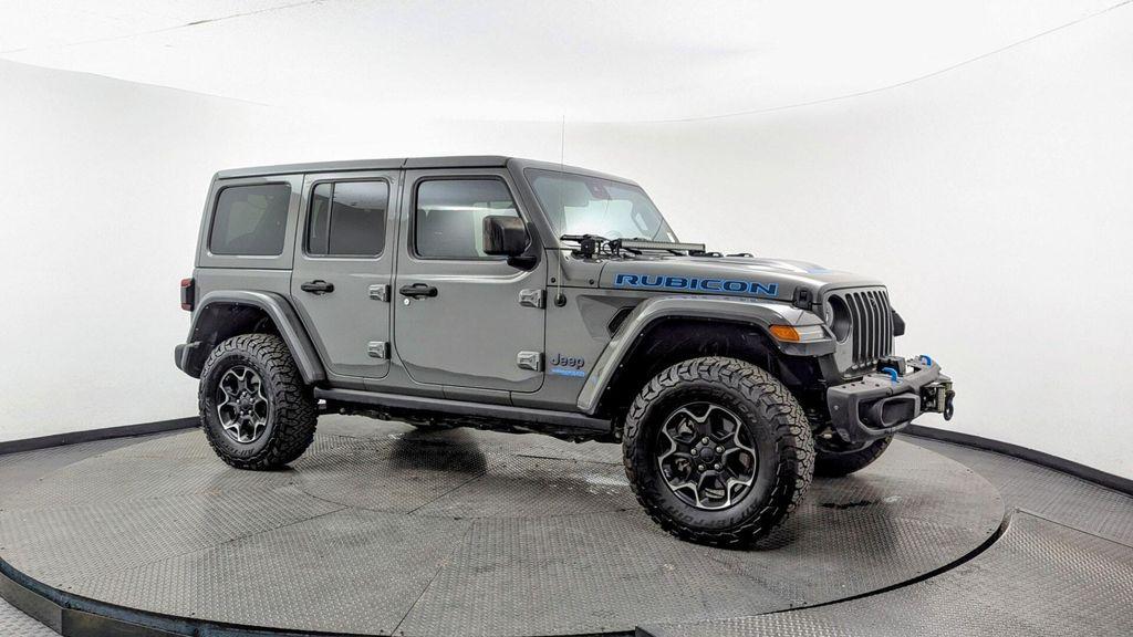 used 2021 Jeep Wrangler Unlimited 4xe car, priced at $29,997