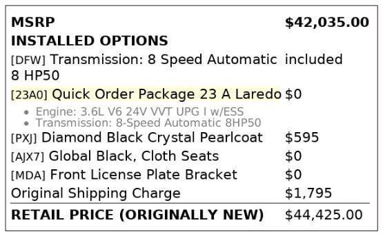 used 2023 Jeep Grand Cherokee car, priced at $22,499